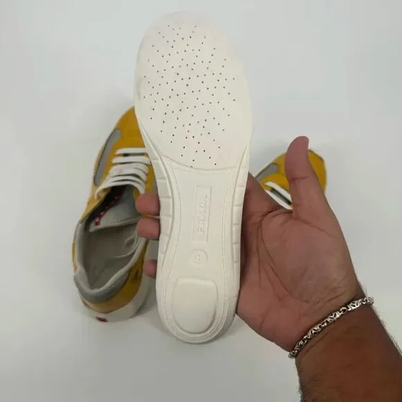 Prada America's Cup Yellow Patent Leather Sneakers Prada Size 9 / US 10M - Picture 8 of 8